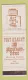 Matchbook Cover - Fort Kearny Inn Kearney NE WEAR