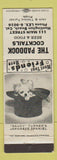 Matchbook Cover - Paddock Cocktail Bar Huntington Beach CA Japanese Spaniel