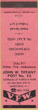 Matchbook Cover - VFW Jamestown NY
