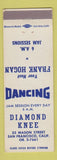 Matchbook Cover - Diamond Knee San Francisco CA Tired Tomato