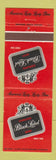 Matchbook Cover - Carling Black Label Beer