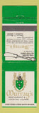 Matchbook Cover - Murray's Restaurant Minneapolis MN