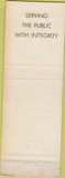 Matchbook Cover - Long Beach City Employees Assoc CA