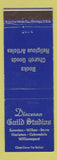 Matchbook Cover - Diocesan Guild Studios Hazleton Scranton Wilkes Barre PA