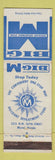 Matchbook Cover - Big M Discount Department Store Miami FL
