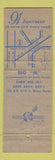 Matchbook Cover - Big M Discount Department Store Miami FL