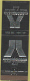Matchbook Cover - Diamondhead Yacht Country Club Bay St Louis MS