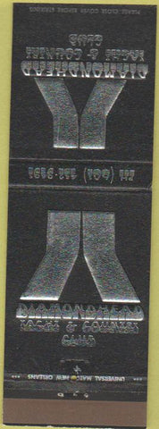Matchbook Cover - Diamondhead Yacht Country Club Bay St Louis MS