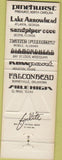 Matchbook Cover - Diamondhead Yacht Country Club Bay St Louis MS