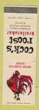 Matchbook Cover - Cock's Roost Broiler Bar Waikiki Hawaii