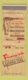 Matchbook Cover - Everglades National Park Miami FL