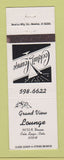 Matchbook Cover - Grand View Lounge Colorado Springs