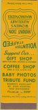 Matchbook Cover - Mount Zion Women's Auxiliary San Francisco CA
