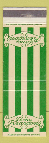 Matchbook Cover - Gene Reardon's Trench's Neptune Inn Atlantic City NJ