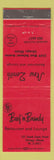 Matchbook Cover - Beef n Brandy Restaurant Chicago IL