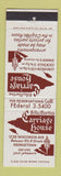 Matchbook Cover - Billy Martin's Carriage House Georgetown Washington DC