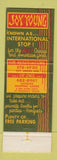 Matchbook Cover - Joy Young Chinese Restaurant Memphis TN