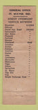 Matchbook Cover - Security Cartage Trucking Fort Wayne IN