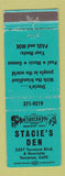 Matchbook Cover - Stacie's Den Tavern Torrance CA WEAR