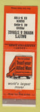 Matchbook Cover - Allied Trucking Bailey's Moving Storage Ogden Provo UT