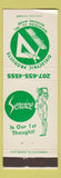 Matchbook Cover - Dielectric Products Engineering Raymond ME