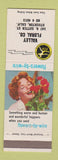 Matchbook Cover - FTF Flowers Valley Floral Stockton CA
