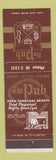 Matchbook Cover - The Pub Restaurant Miami FL