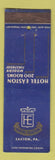 Matchbook Cover - Hotel Easton PA UNIVERSAL LONG WORN