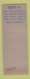 Matchbook Cover - Commodore Hotel New York City