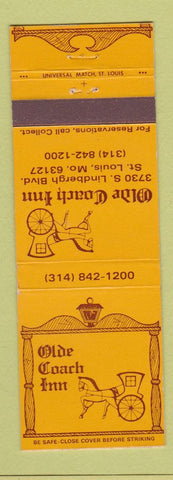Matchbook Cover - Olde Coach Inn ST Louis MO