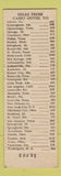 Matchbook Cover - Hotel Cairo IL Wonder Bar