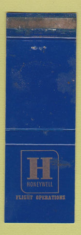 Matchbook Cover - Honeywell Flint Operations MI WEAR