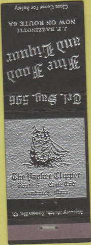 Matchbook Cover - Yankee Clipper Cape God MA Route 6