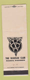 Matchbook Cover - Wausau Club WI