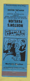Matchbook Cover - Morton's Pavilion Naples ME WEAR