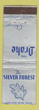 Matchbook Cover - Drake Hotel Chicago IL Silver Forest