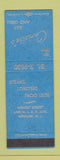 Matchbook Cover - Christi's Bar and Grill Newark NJ