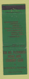Matchbook Cover - Mount Plymouth Hotel Country Club Sorrento FL WEAR