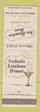 Matchbook Cover - New Hampshire House Restaurant Summit NJ