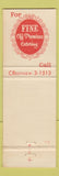 Matchbook Cover - New Hampshire House Restaurant Summit NJ