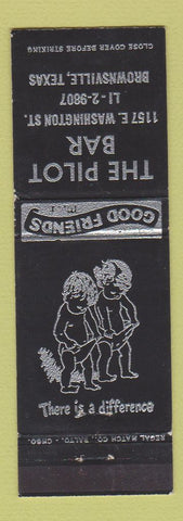 Matchbook Cover - Pilot Bar Brownsville TX