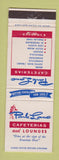 Matchbook Cover - Park Lane Cafeterias Miami Hialeah Lake Worth St Petersburg FL