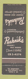 Matchbook Cover - Pushnik's Diner Motel Lebanon PA