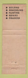 Matchbook Cover - Gloor Lumber Supply Brownsville TX