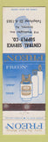 Matchbook Cover - DuPont Freon Scranton PA