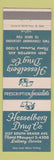Matchbook Cover - Hesselberg Drug St Louis MO