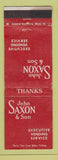 Matchbook Cover - John Saxon & Son Vending Miami FL WEAR
