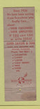 Matchbook Cover - John Saxon & Son Vending Miami FL WEAR