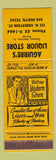 Matchbook Cover - Aguirre's Liquor Store San Benito TX