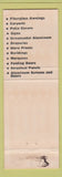Matchbook Cover - Valley Blinds San Benito TX